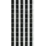 41zero42 Dandy С000607219 4101201_Comb Black_White gres porcelanowy 18,6x18,6 cm, Włochy, inne rodzaje marmuru - zdjęcie 1