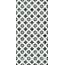 41zero42 Dandy С000607224 4101196_Pin White_Green gres porcelánový 18,6x18,6 cm, Itálie, ostatní druhy mramoru - fotografie 1