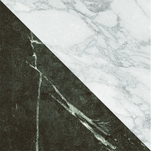 41zero42 Dandy 4101195 Flag White Green gres porcelanato 18,6x18,6 cm, Itália, efeito marmore - foto 1 - foto 1