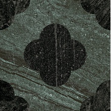 41zero42 Dandy 4101204 Pin Green Black gres porcelanato 18,6x18,6 cm, Itália, efeito pedra  - foto 1 - foto 1