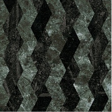 41zero42 Dandy 4101206 Ribbon Green Black gres porcelanato 18,6x18,6 cm, Itália, efeito pedra  - foto 1 - foto 1