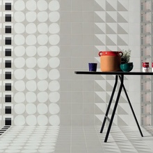 41zero42 Futura 15x15 см, geglazuurd keramisch graniet, Italië, beton - interieurfoto 1 - foto 1