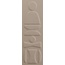 41zero42 Nok С000607259 4101223_Totem Taupe porcelain tile 6,5x20 cm, Italy, cotto - photo 1