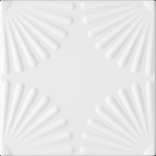 41zero42 Superclassica SCW 4101034 Bloom Bianco Decor 12,5x12,5 cm, Italy, stone  - photo 1 - photo 1