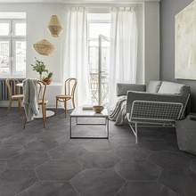 Abitare Icon 30x60, glaserad keramisk granit, Italien, betong - interiörfoto 1 - foto 1