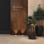 ABK Interno 9 Wide 80x80, glazed porcelain stoneware, Italy, metal look - interior photo 2