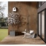 ABK Interno 9 Wide 80x80, glazed porcelain stoneware, Italy, metal look - interior photo 5