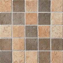 ABK Petraia С000476157 A8520UM_Mos.QuadrettiBei/Ner33,3X33,3 Mosaïque 33,3x33,3 cm, Italie, terracotta look - photo 1 - photo 1