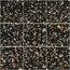 ABK Play С000473228 5895_PlayDropsMultiblack20X20 porcelain tile 20x20 cm, Italy, terrazzo - photo 1