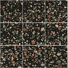 ABK Play С000473228 5895_PlayDropsMultiblack20X20 posliinilaatta 20x20 cm, Italia, terrazzo - kuva 1 - kuva 1