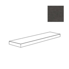 ABK Poetry Stone Reloaded 0017689 Angolare Top Dx Basaltina Dark Nat hoekstap 32x120 cm, Italië, steen  - foto 1 - foto 1