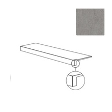 ABK Poetry Stone Reloaded 0017675 Gradone Top Basaltina Smoke Nat Trede 32x120 cm, Italië, steen  - foto 1 - foto 1