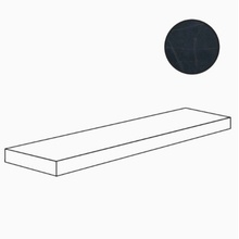 ABK Sensi 900 0012425 Angolare Sx Precious Black Ant 3D Ret Corner step 32x120 cm, Italy, marble look - photo 1 - photo 1