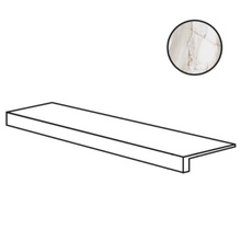 ABK Sensi 900 0012509 Gradone Oyster White Lux Ret Step 32x120 cm, Italy, marble look - photo 1 - photo 1