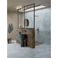 ABK Interno 9 Wide 80x80, glazed porcelain stoneware, Italy, metal look - interior photo 27