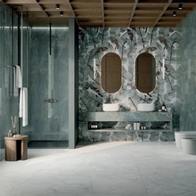 ABK Sensi Nuance 60x120, unglazed porcelain stoneware, Italy, other types of marble - interior photo 1 - 3 ABK Sensi Nuance 60x120, unglazed porcelain stoneware, Italy, other types of marble - interior photo 1 - photo 3