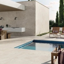 ABK Sensi Roma 60x120, unglazed porcelain stoneware, Italy, travertine - interior photo 1 - 3 ABK Sensi Roma 60x120, unglazed porcelain stoneware, Italy, travertine - interior photo 1 - photo 3