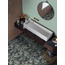ABK Interno 9 Wide 80x80, glazed porcelain stoneware, Italy, metal look - interior photo 29