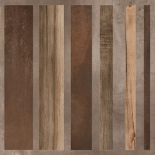 ABK Interno 9 I9R01260 Hot Rett gres porcelanato 60x60 cm, Itália, efeito madeira - foto 1 - foto 1