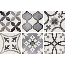 ABK Play Classic Mix Grey porcelain tile 20x20 cm, Italy, concrete  - photo 1 - photo 1