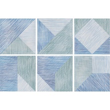 ABK Play String Mix Cold porcelain tile 20x20 cm, Italy, concrete  - photo 1 - photo 1