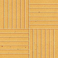 ACL Groove Line С000610627 2PA24GL78B75_Stripped_saffron Azulejo para o piso 25x25 cm, Portugal - foto 1 - foto 1