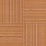 ACL Groove Line С000610630 2PA24GL77B69_Stripped_terracota Floor tile 25x25 cm, Portugal - photo 1