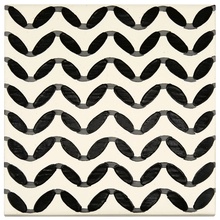 Aleluia Black Code С000510607 PF034_Wave Matte Dekor 14x14 cm, Portugal - foto 1 - foto 1