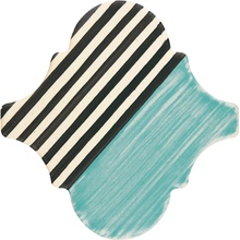 Aleluia Color Art С000530380 PF010 Color Art Blue Stripes Arabesque Dekor 15x15 cm, Portugal - foto 1 - foto 1