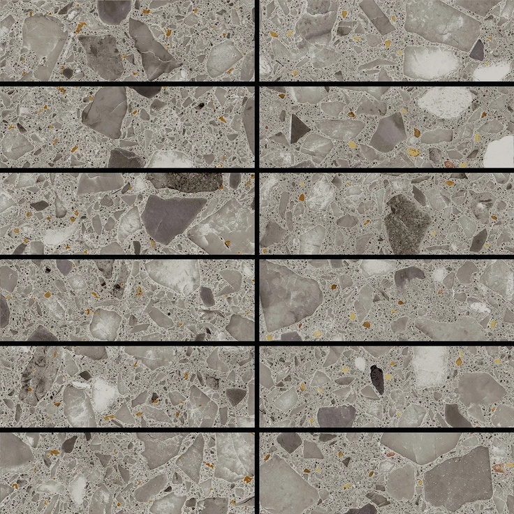 Aleluia Dandy С000534020 DC8008_Mosaic_dandy_terrazzo_grey Mosaic 20x20 cm, Portugal, terrazzo - photo 1 Aleluia Dandy С000534020 DC8008_Mosaic_dandy_terrazzo_grey Mosaic 20x20 cm, Portugal, terrazzo - photo 1