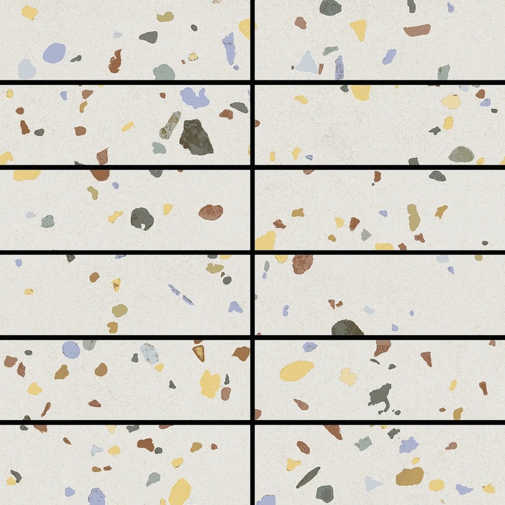 Aleluia Dandy С000534018 DC8006_Mosaic_dandy_terrazzo_white Mosaic 20x20 cm, Portugal, terrazzo - photo 1 Aleluia Dandy С000534018 DC8006_Mosaic_dandy_terrazzo_white Mosaic 20x20 cm, Portugal, terrazzo - photo 1