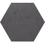 Aleluia Essence С000471022 HEX1002 HEXA FORM NEGRO Feinsteinzeug 51,2x59,2 cm, Portugal - Foto 1