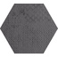 Aleluia Essence С000471034 HEX1004 HEXA FORM NEGRO porcelain tile 25,1x29 cm, Portugal - photo 1