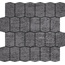 Aleluia Essence С000420451 KM7032 ESSENCE MOSAIC HEXA ESSENCE NEGRO Mosaico 27,2x27,2 cm, Portogallo - foto 1