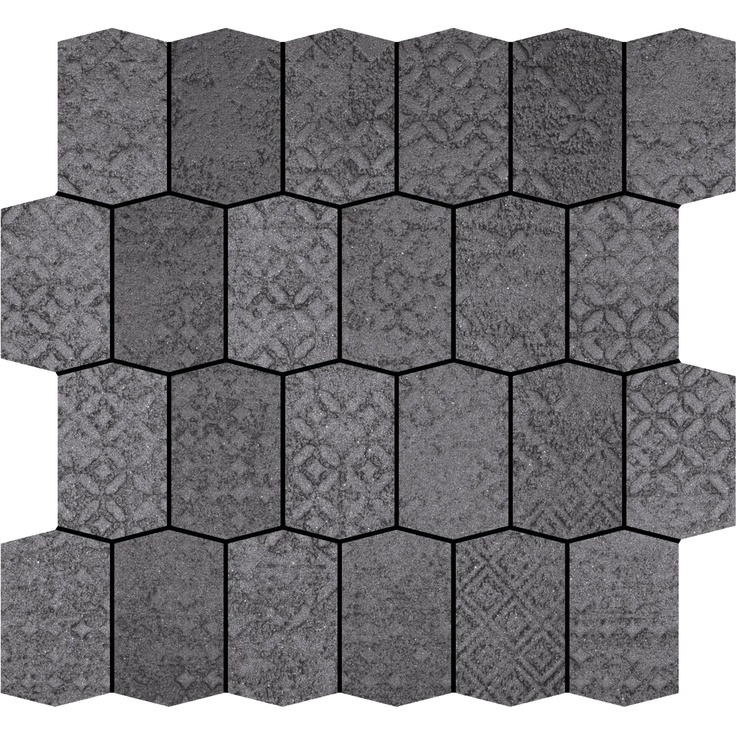 Aleluia Essence С000420456 KM7332 ESSENCE MOSAIC HEXA FORM ESSENCE NEGRO Mosaic 27,2x27,2 cm, Portugal - photo 1 Aleluia Essence С000420456 KM7332 ESSENCE MOSAIC HEXA FORM ESSENCE NEGRO Mosaic 27,2x27,2 cm, Portugal - photo 1