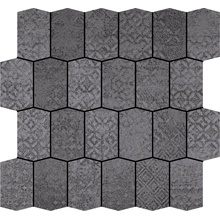 Aleluia Essence С000420456 KM7332 ESSENCE MOSAIC HEXA FORM ESSENCE NEGRO Mozaikk 27,2x27,2 cm, Portugal - foto 1 - foto 1