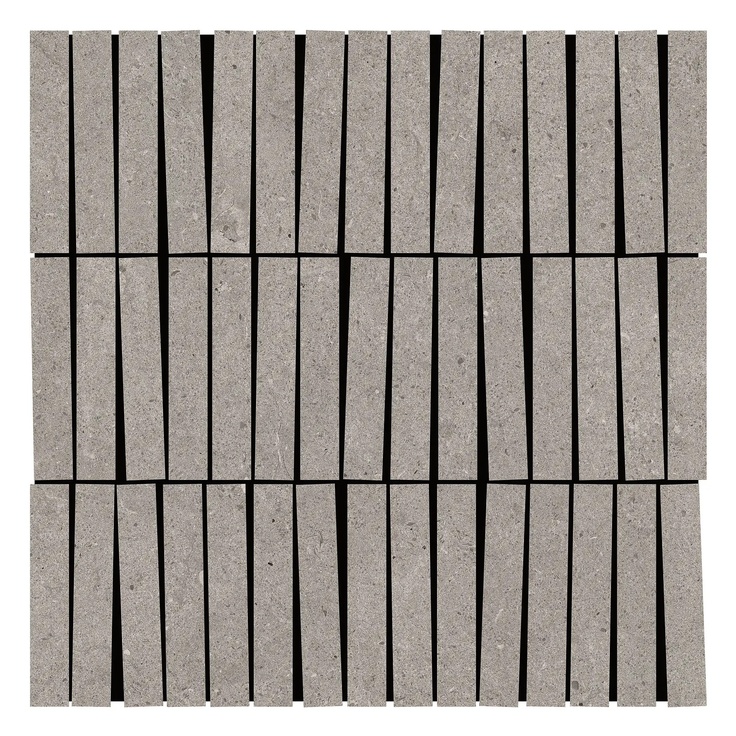 Aleluia Flow С000563894 DC3707_MosaicSticksFlowStoneAsh Mosaic 29,5x29,5 cm, Portugal, other types of stone - photo 1 Aleluia Flow С000563894 DC3707_MosaicSticksFlowStoneAsh Mosaic 29,5x29,5 cm, Portugal, other types of stone - photo 1