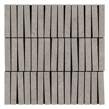 Aleluia Flow С000563894 DC3707_MosaicSticksFlowStoneAsh Mosaico 29,5x29,5 cm, Portugal, outros tipos de pedra - foto 1 - foto 1