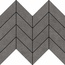 Aleluia Flow С000563911 DC6018_MosaicArrowFlowStoneCoal Mosaic 22,4x29,5 cm, Portugal, other types of stone - photo 1