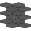 Aleluia Muse С000511291 DC1010_MOSAIC HEXA SLIM MUSE COAL Mosaic 28,1x34,1 cm, Portugal, other types of marble - photo 1