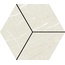 Aleluia Muse С000511295 DC7006_MOSAIC DIAMOND MUSE IVORY Mosaic 18x21 cm, Portugal, other types of marble - photo 1