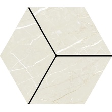 Aleluia Muse С000511295 DC7006_MOSAIC DIAMOND MUSE IVORY Mosaico 18x21 cm, Portugal, outros tipos de mármore - foto 1 - foto 1
