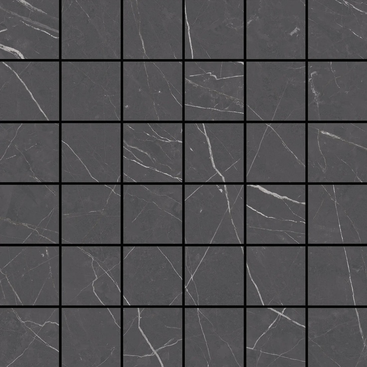 Aleluia Muse С000509890 DC4028_MOSAIC MUSE COAL Mosaik 29,5x29,5 cm, Portugal, andere marmorsorten - Foto 1 Aleluia Muse С000509890 DC4028_MOSAIC MUSE COAL Mosaik 29,5x29,5 cm, Portugal, andere marmorsorten - Foto 1