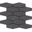 Aleluia Muse С000511291 DC1010_MOSAIC HEXA SLIM MUSE COAL Mosaic 28,1x34,1 cm, Portugal, other types of marble - photo 1
