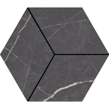Aleluia Muse С000511297 DC7008_MOSAIC DIAMOND MUSE COAL Мозаика 18x21 см, Португалия, прочие виды мрамора - фото 1 - фото 1