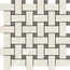 Aleluia Muse С000511285 DC1002_MOSAIC BASKET MUSE IVORY/GREY Mozaïek 34x34 cm, Portugal, andere soorten marmer - foto 1 Aleluia Muse С000511285 DC1002_MOSAIC BASKET MUSE IVORY/GREY Mozaïek 34x34 cm, Portugal, andere soorten marmer - foto 1