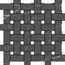Aleluia Muse С000511287 DC1003_MOSAIC BASKET MUSE COAL/WHITE Mosaic 34x34 cm, Portugal, other types of marble - photo 1 Aleluia Muse С000511287 DC1003_MOSAIC BASKET MUSE COAL/WHITE Mosaic 34x34 cm, Portugal, other types of marble - photo 1
