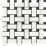 Aleluia Muse С000511284 DC1001_MOSAIC BASKET MUSE WHITE/COAL Mosaic 34x34 cm, Portugal, other types of marble - photo 1 Aleluia Muse С000511284 DC1001_MOSAIC BASKET MUSE WHITE/COAL Mosaic 34x34 cm, Portugal, other types of marble - photo 1