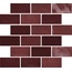 Aleluia New Zellige С000484332 J0606_Burgundy_6.5*13 wall tile 6,5x13 cm, Portugal, brick look - photo 1