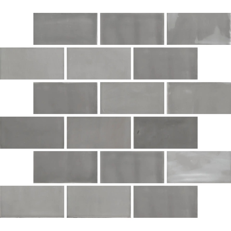 Aleluia New Zellige С000484329 J0603_Smoke_6.5x13 wall tile 6,5x13 cm, Portugal, brick look - photo 1 Aleluia New Zellige С000484329 J0603_Smoke_6.5x13 wall tile 6,5x13 cm, Portugal, brick look - photo 1